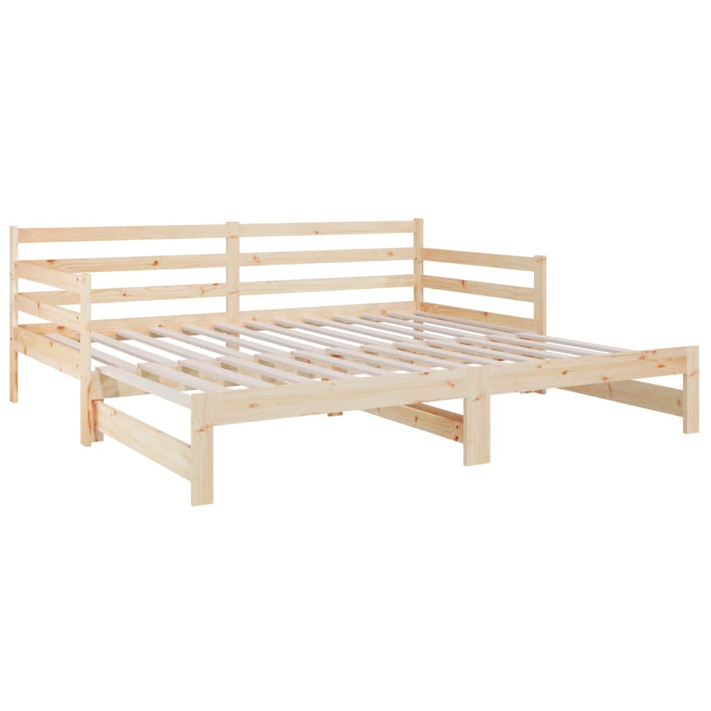 Pull-out Day Bed without Mattress 2x(90x190) cm