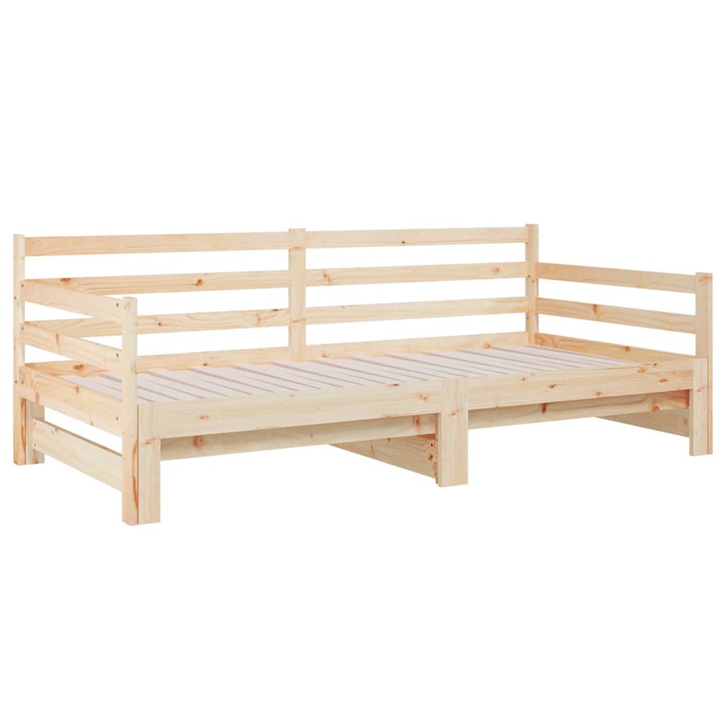 Pull-out Day Bed without Mattress 2x(90x190) cm