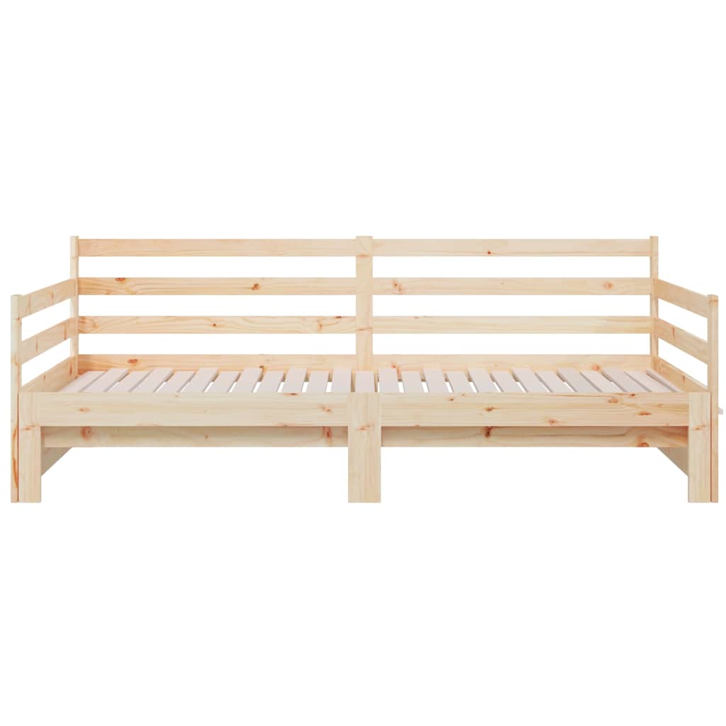 Pull-out Day Bed without Mattress 2x(90x190) cm