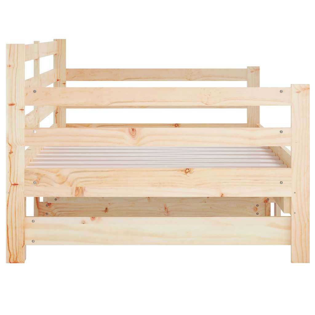 Pull-out Day Bed without Mattress 2x(90x190) cm