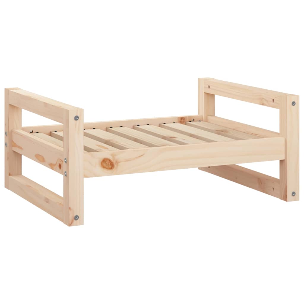 Dog Bed 65,5x50,5x28 cm Solid Pine Wood