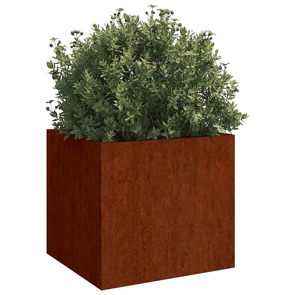 Planter 42x40x39 cm Corten Steel