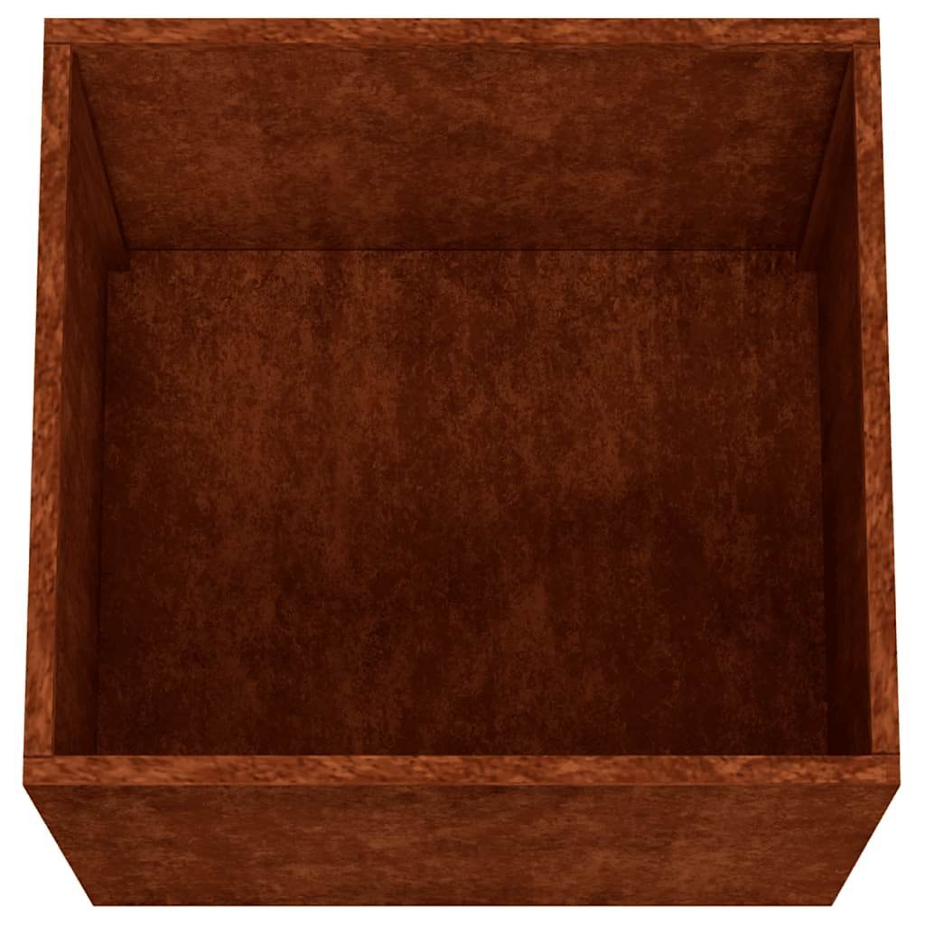 Planter 49x47x46 cm Corten Steel
