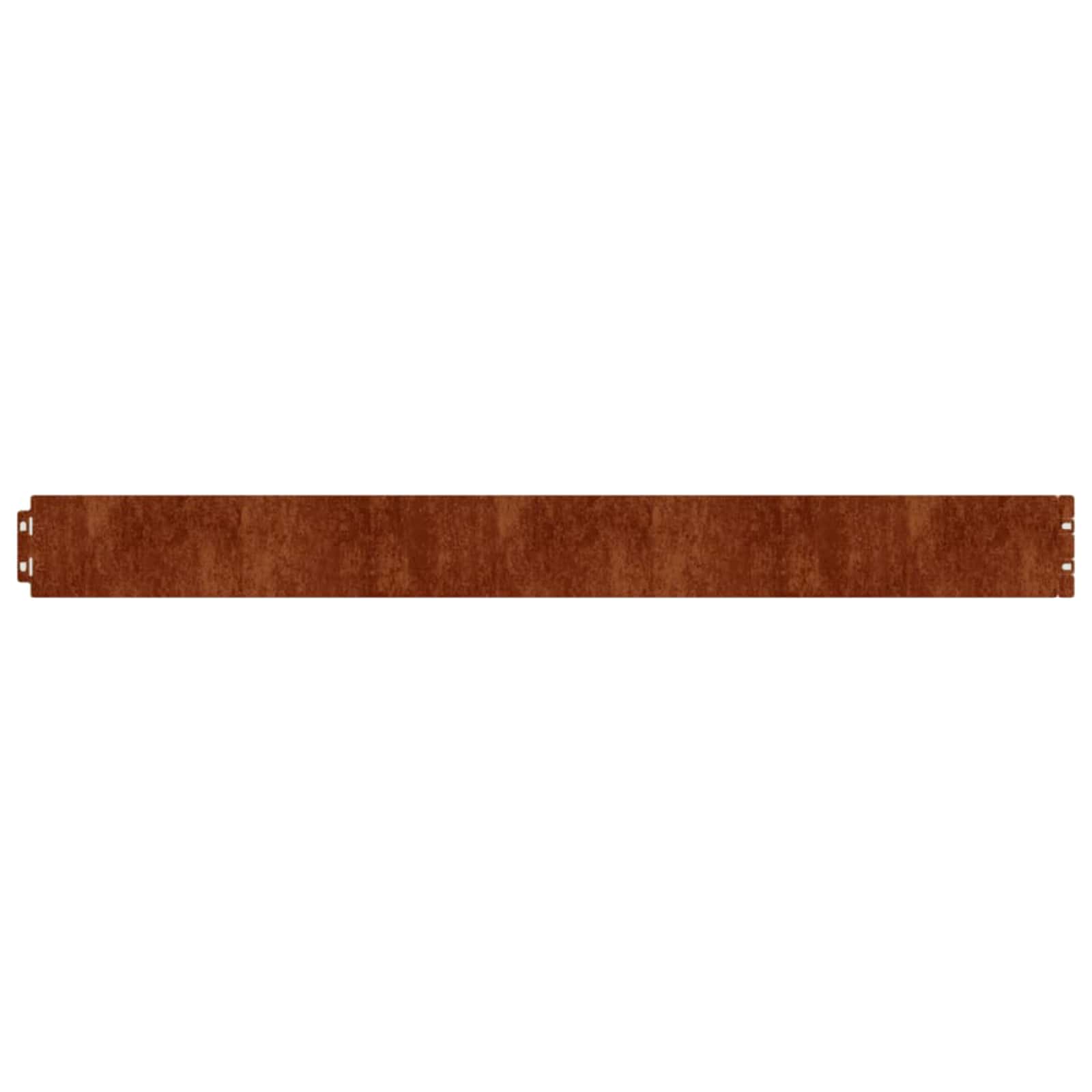 Lawn Edgings 10 pcs 10x103 cm Flexible Corten steel