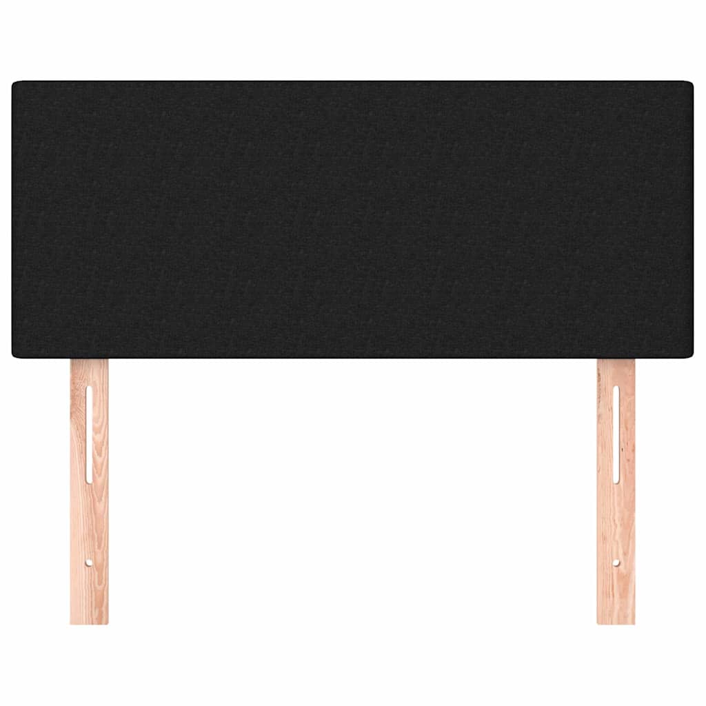 Headboard Black 100 cm Fabric