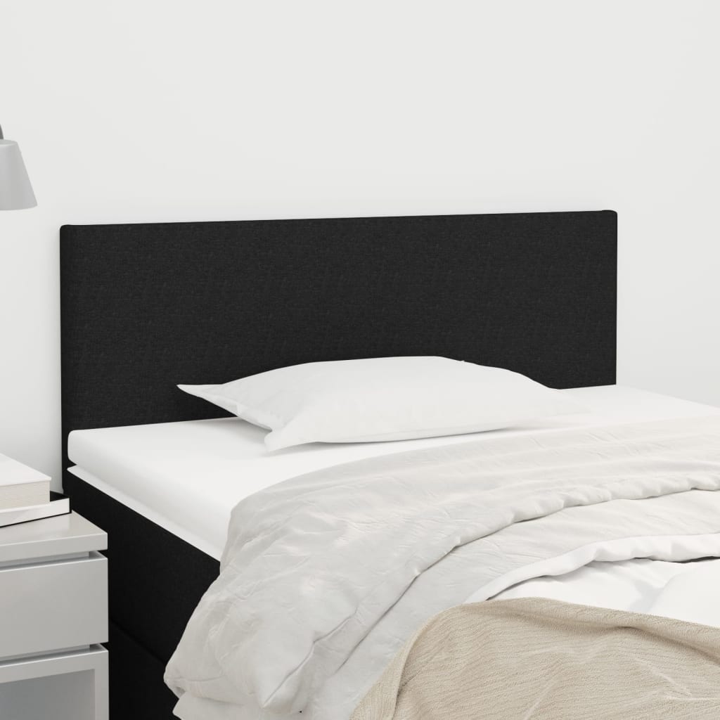 Headboard Black 100 cm Fabric