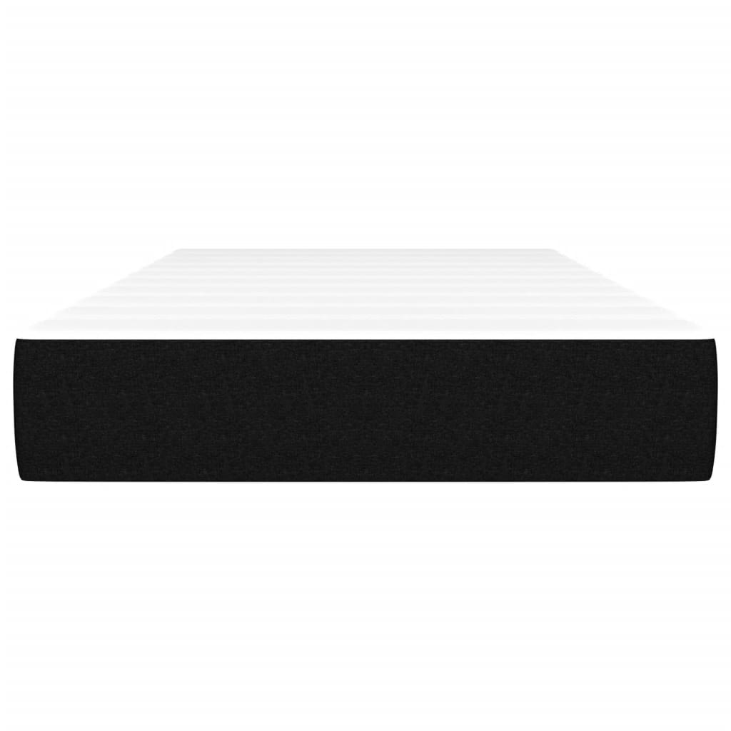 Pocket Spring Bed Mattress Black 90x190x20 cm Fabric