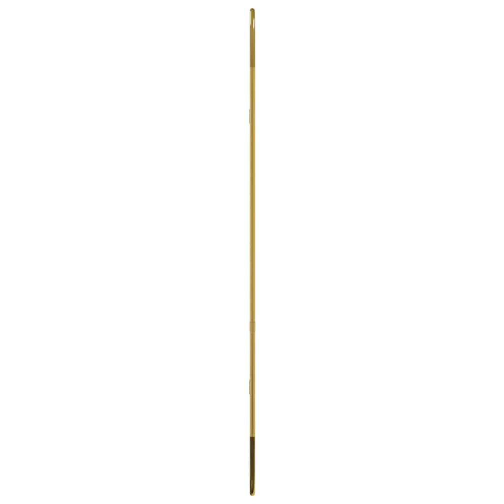 Wall Mirror Gold 80x35 cm Oval