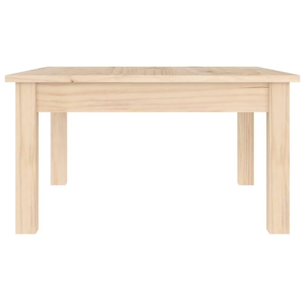 Coffee Table 55x55x30 cm Solid Wood Pine