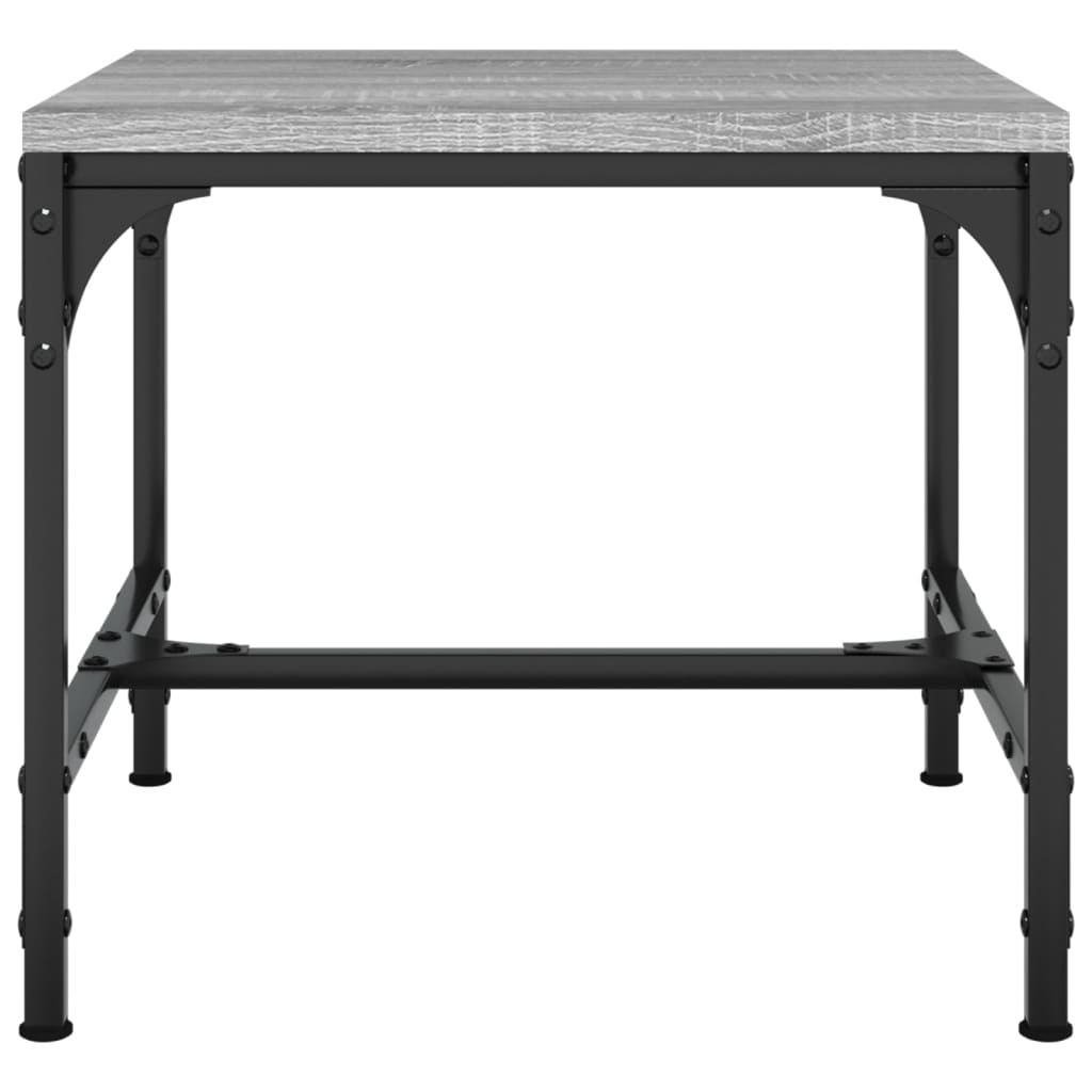 Side Tables 2 pcs Grey Sonoma 40x40x35 cm Engineered Wood