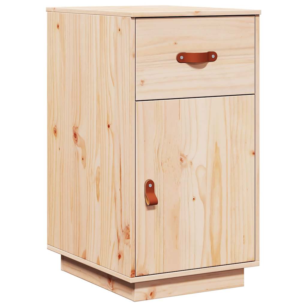 Desk Cabinet 40x50x75 cm Solid Wood Pine
