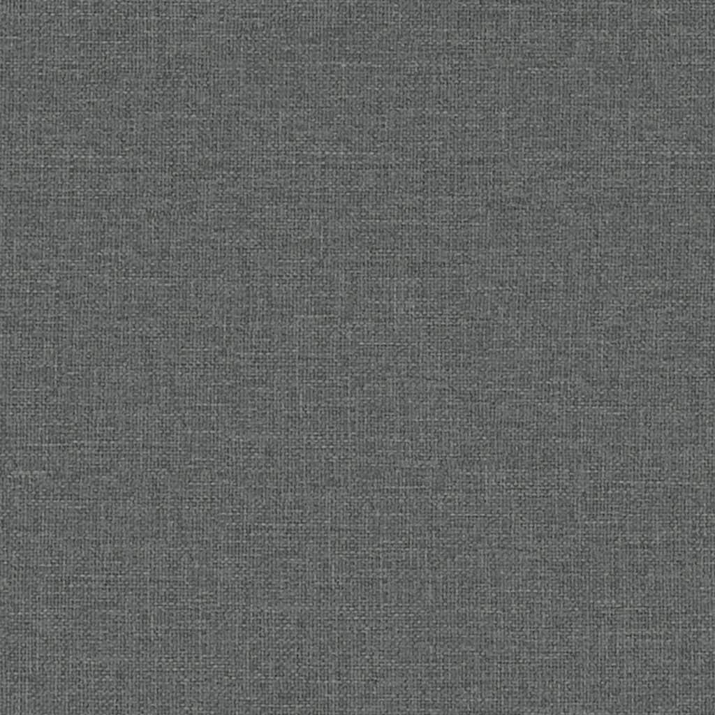Dining Chair Dark Grey Fabric