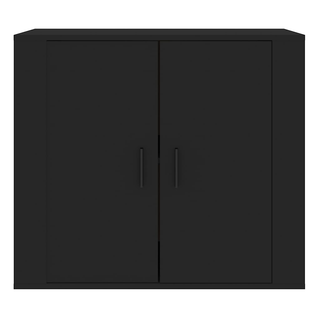 Sideboard Black 80x33x70 cm Engineered Wood