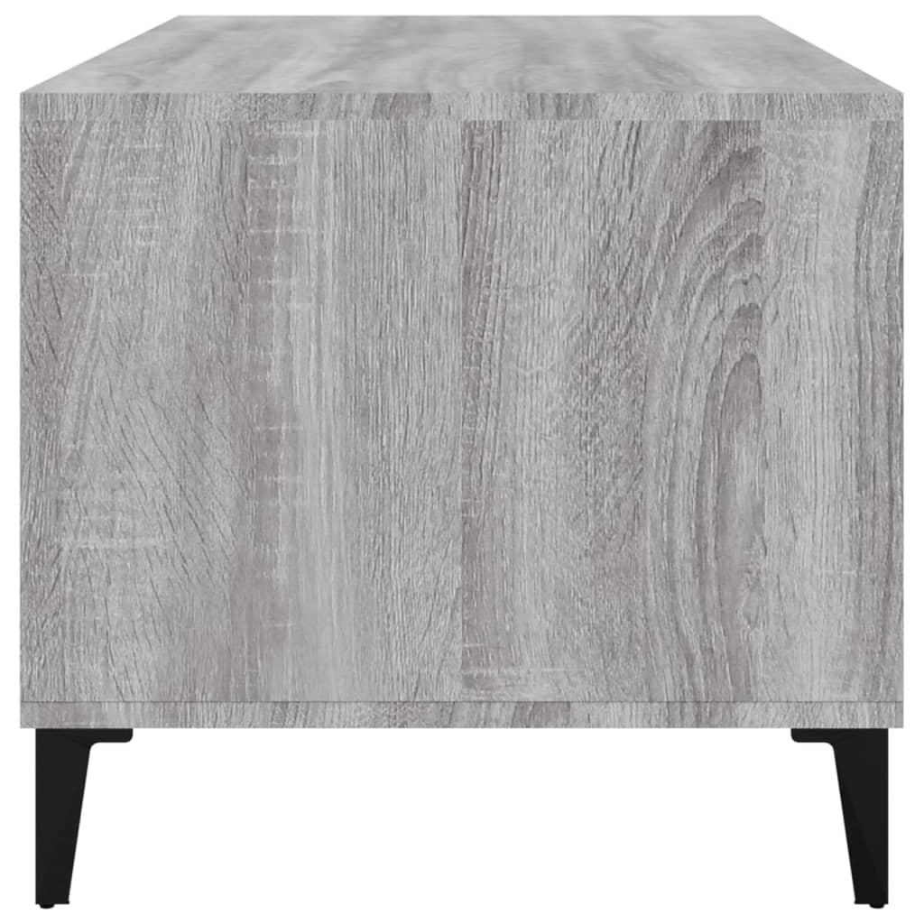 Coffee Table Grey Sonoma 90x49x45 cm Engineered Wood