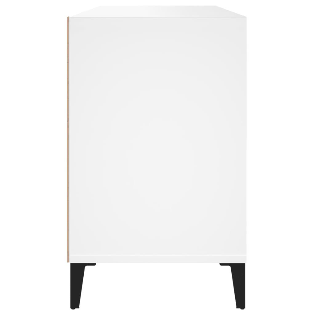 Shoe Cabinet White 102x36x60 cm Engineered Wood