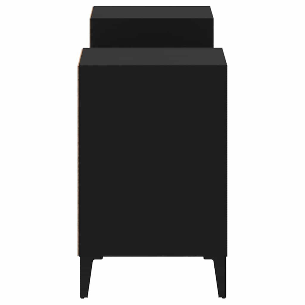 TV Cabinet Black 160x35x55 cm Engineered Wood