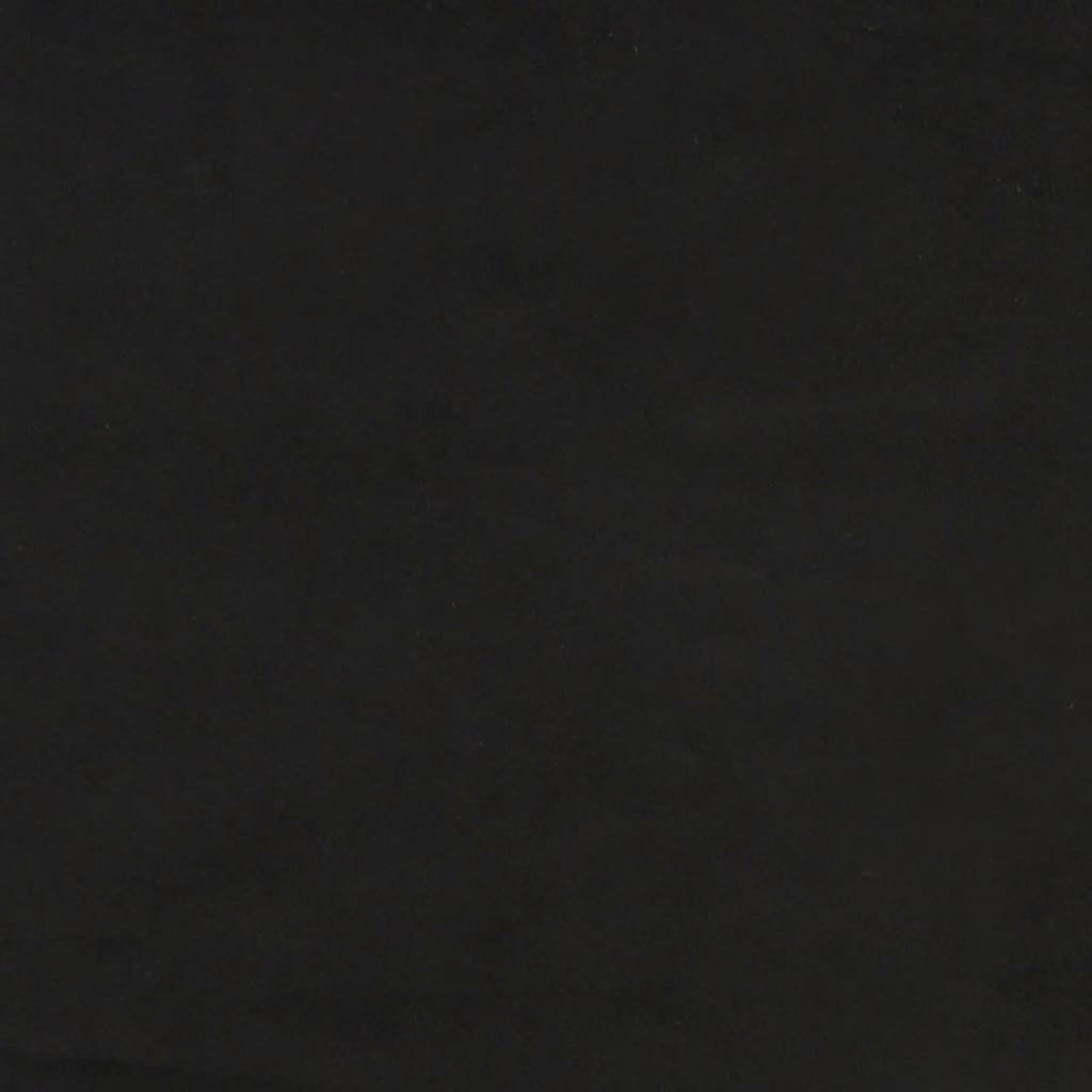 Box Spring Bed Frame Black Full Velvet