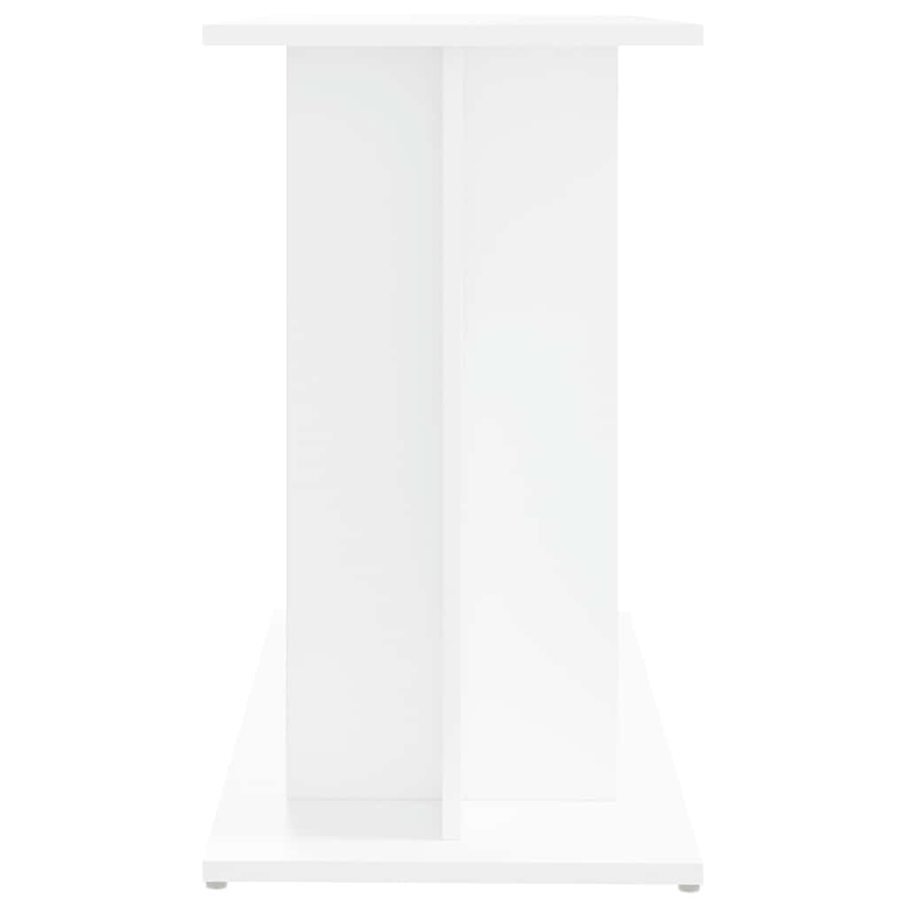 Aquarium Stand White 80x35x60 cm Engineered Wood