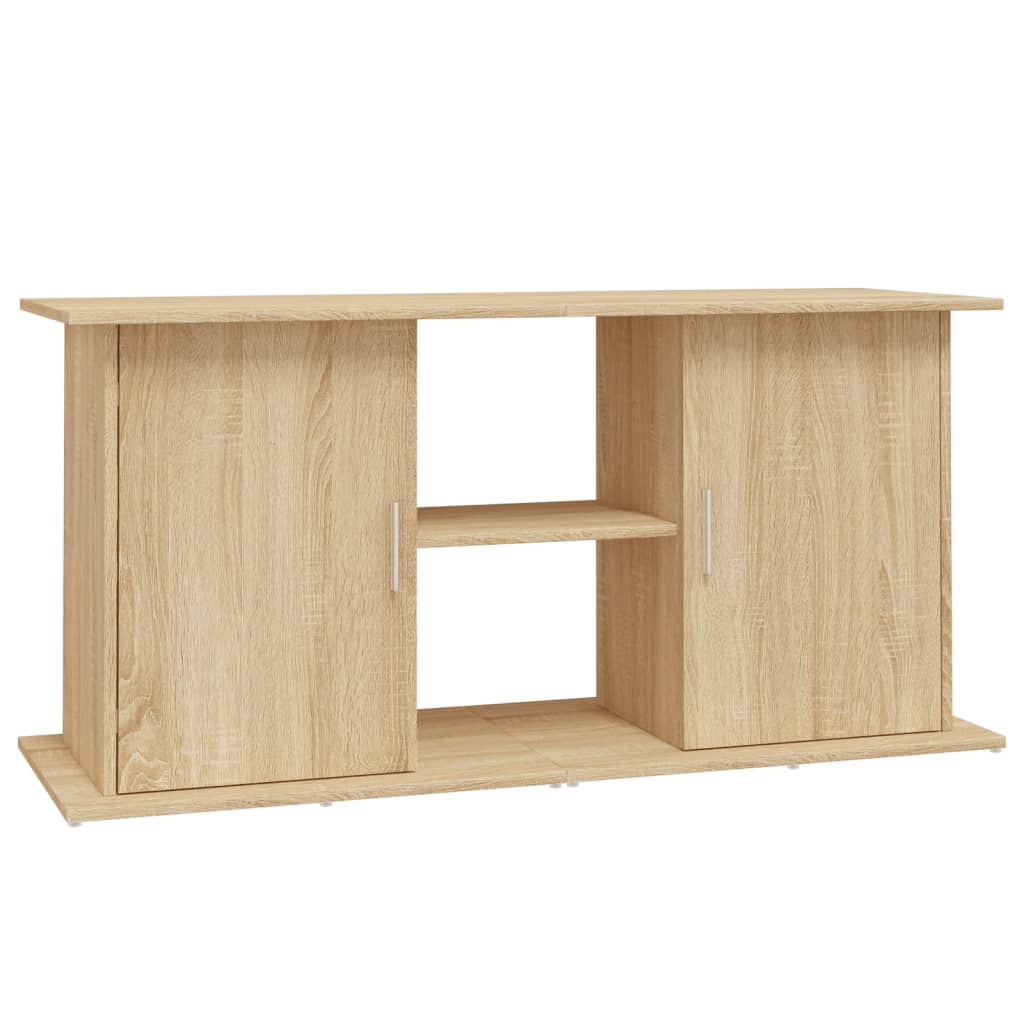 Aquarium Stand Sonoma Oak 121x41x58 cm Engineered Wood