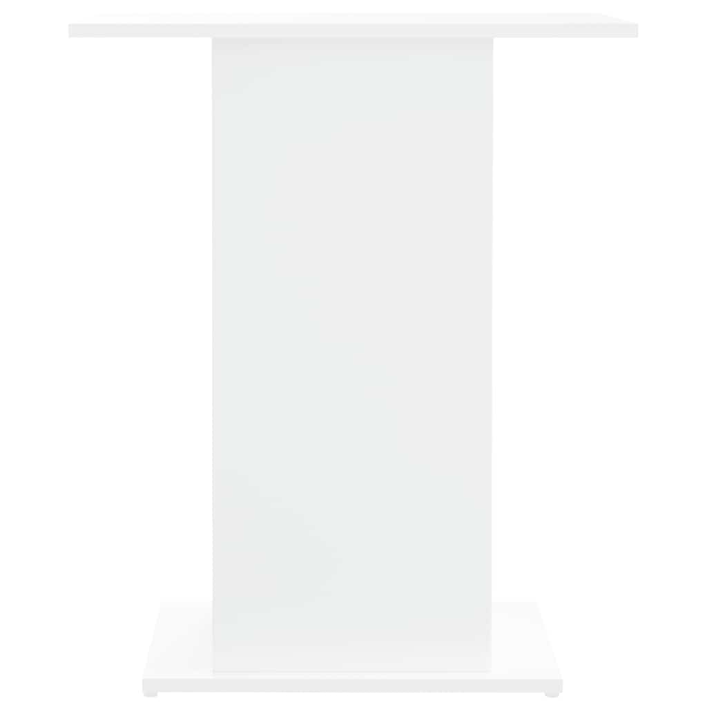 Aquarium Stand White 60.5x36x72.5 cm Engineered Wood