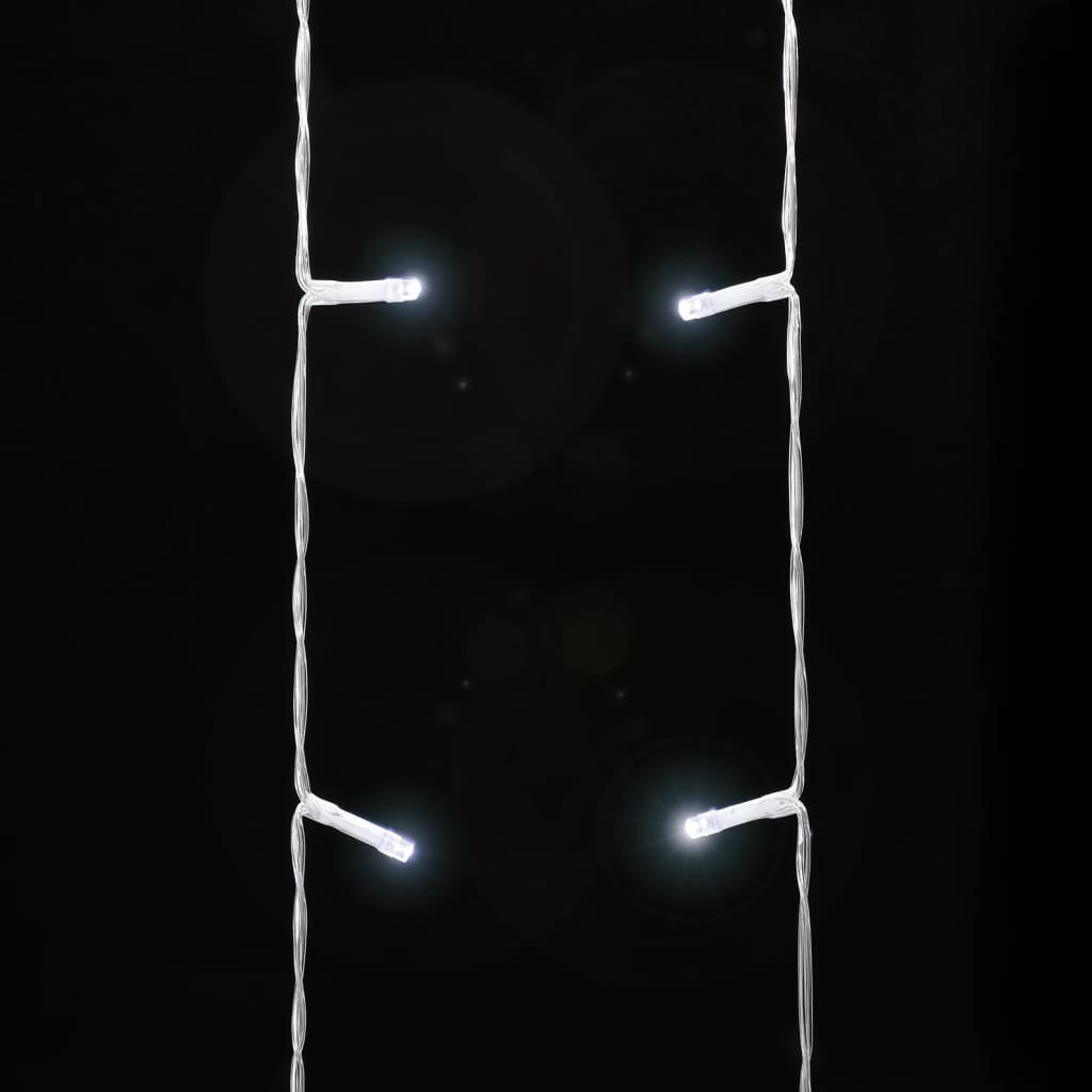 Christmas Tree Light 320 LEDs Cold White 375 cm