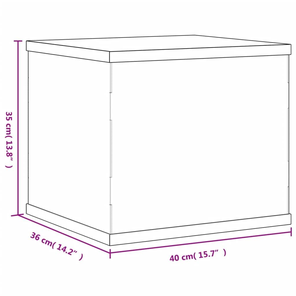 Display Box Transparent 40x36x35 cm Acrylic