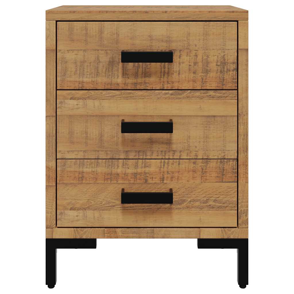 Bedside Cabinets 2 pcs 40x30x55 cm Solid Wood Pine
