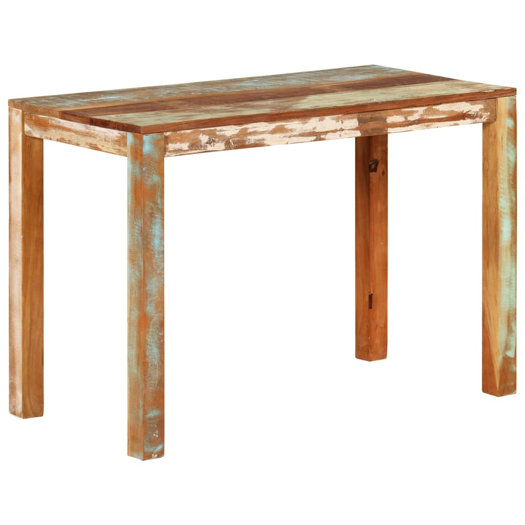Dining Table 110x55x76 cm Solid Wood Reclaimed