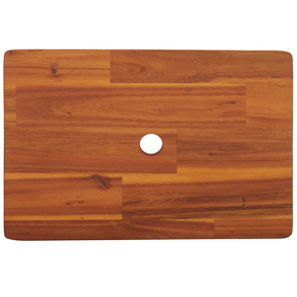 Step Stool 38x26x22 cm Solid Wood Acacia