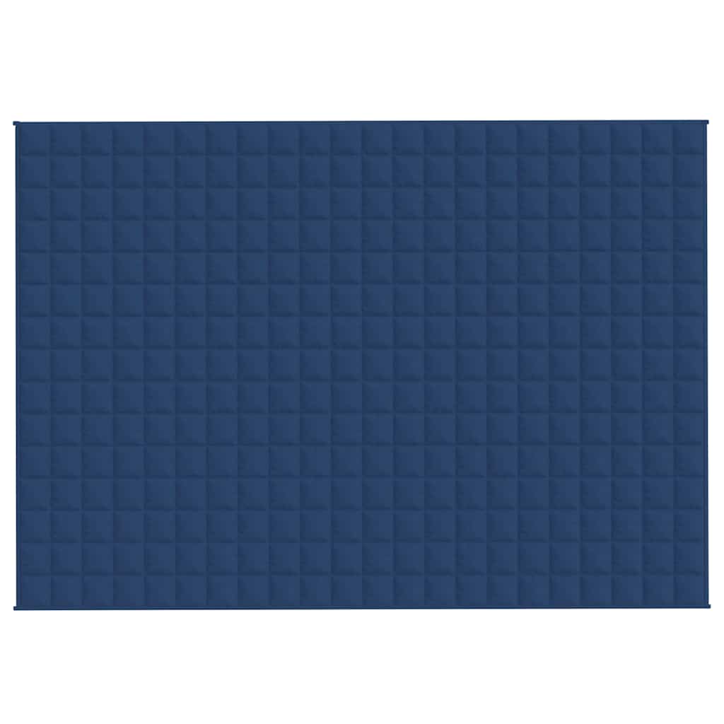 Weighted Blanket Blue 155x220 cm 11 kg Fabric