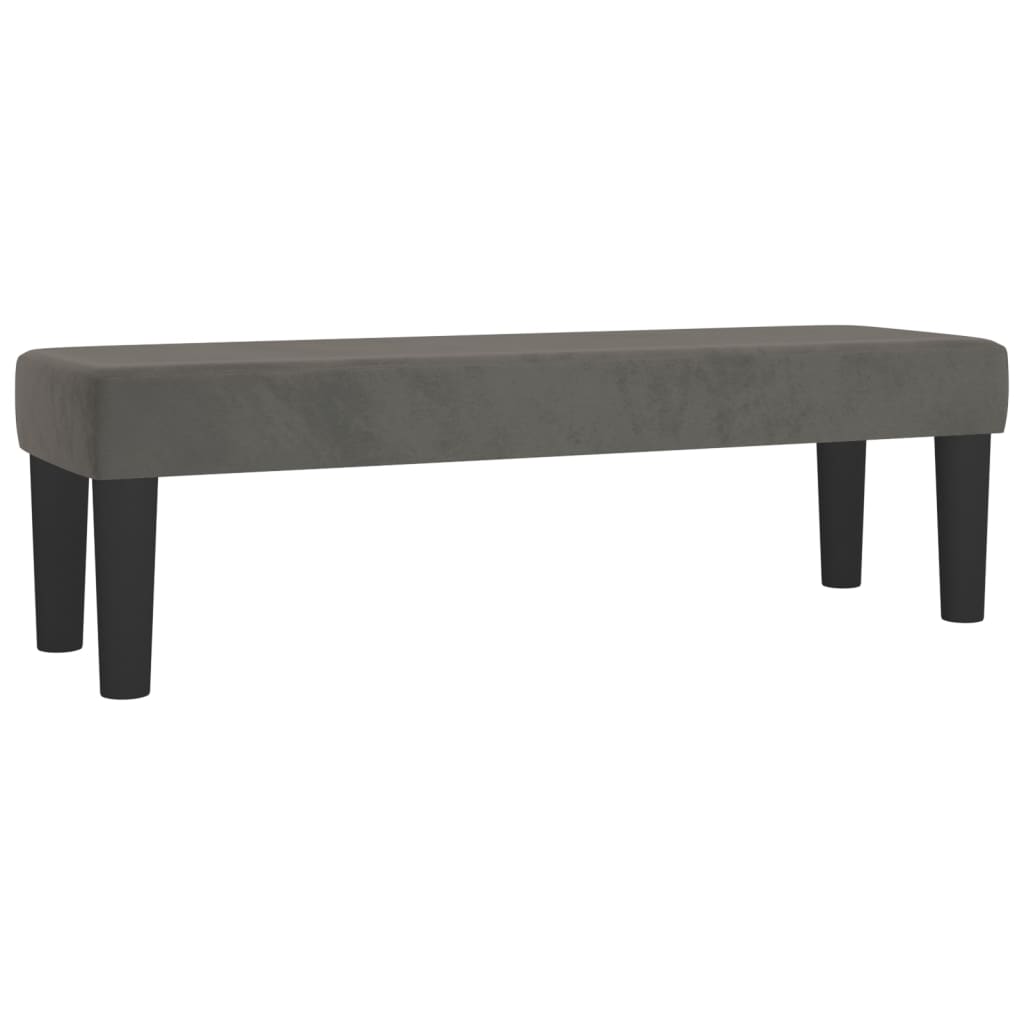 Box Spring Bed with Mattress Dark Grey 152x203 cm Queen Velvet