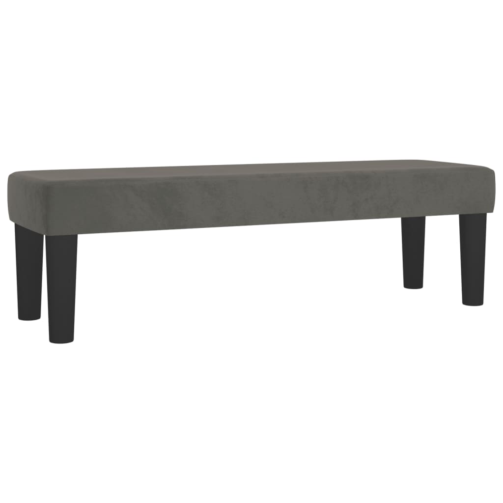 Box Spring Bed with Mattress Dark Grey 152x203 cm Queen Velvet