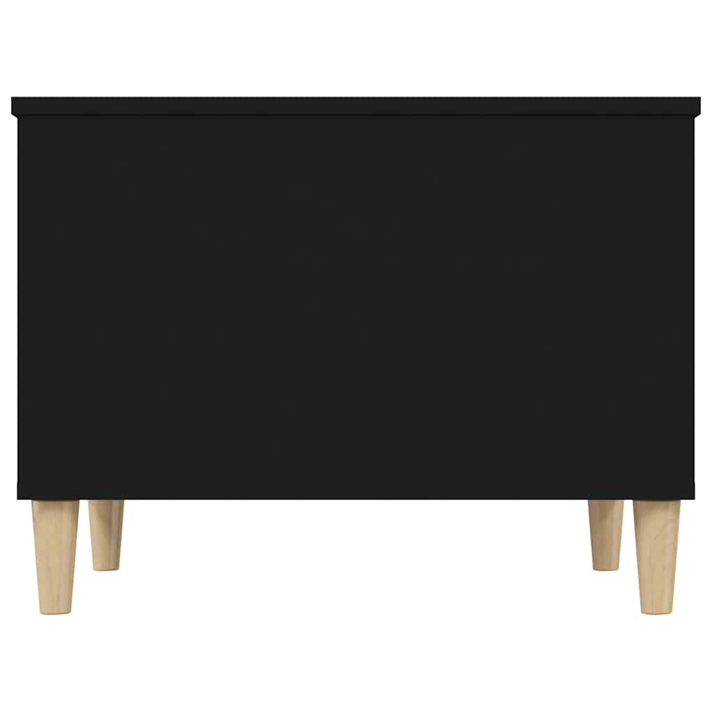 Coffee Table Black 60x44.5x45 cm Engineered Wood