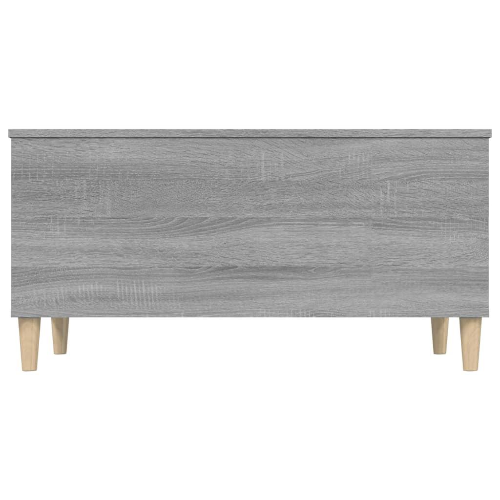 Coffee Table Grey Sonoma 90x44.5x45 cm Engineered Wood