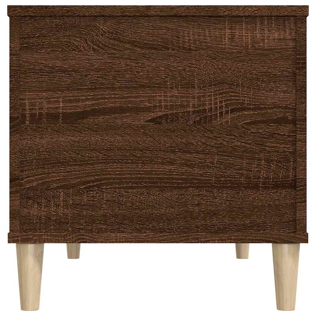 Coffee Table Brown Oak 90x44.5x45 cm Engineered Wood
