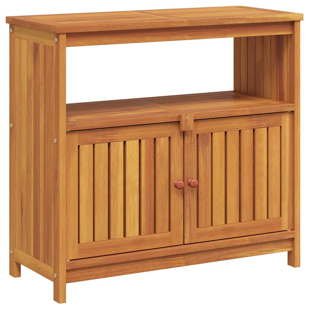Garden Console Table 80x35x75 cm Solid Wood Acacia