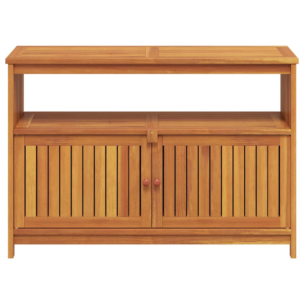 Garden Console Table 110x35x75 cm Solid Wood Acacia