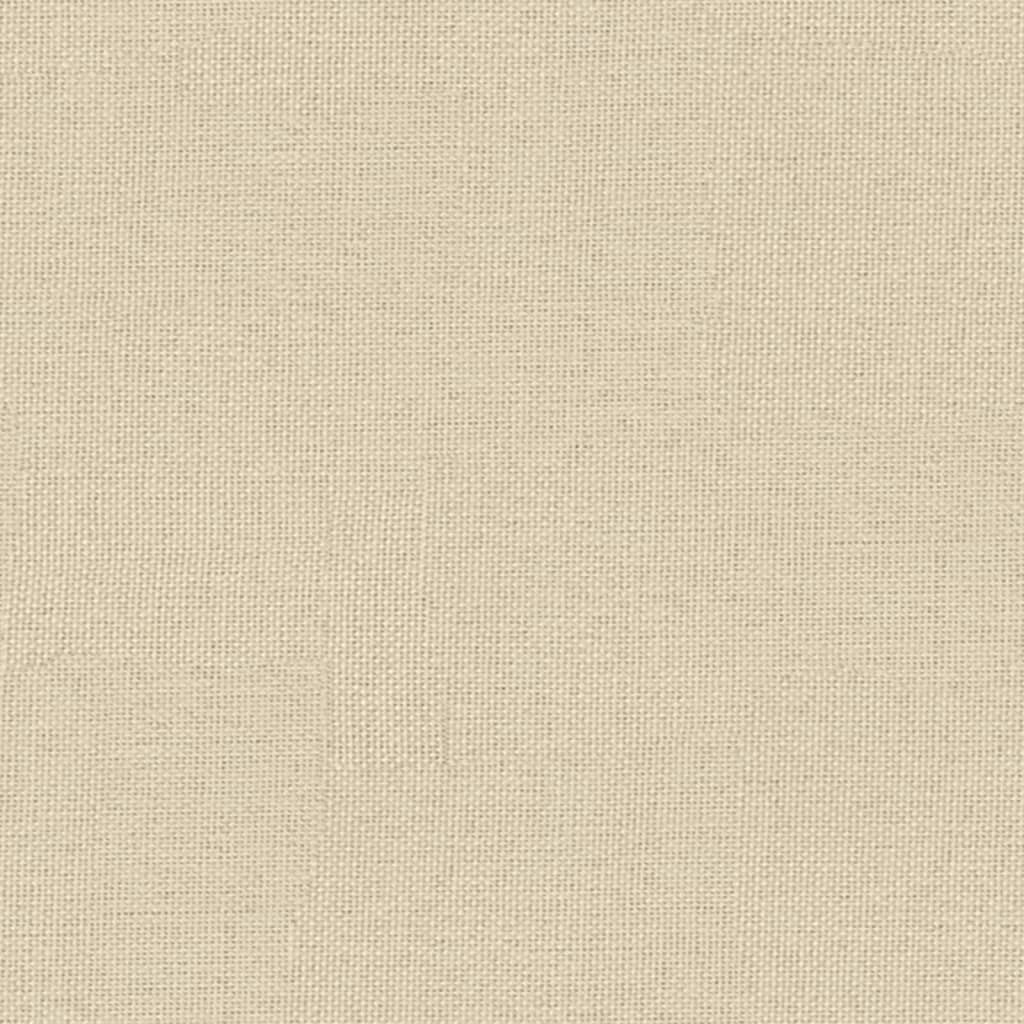 Lounge Chair Cream 55x64x80 cm Fabric