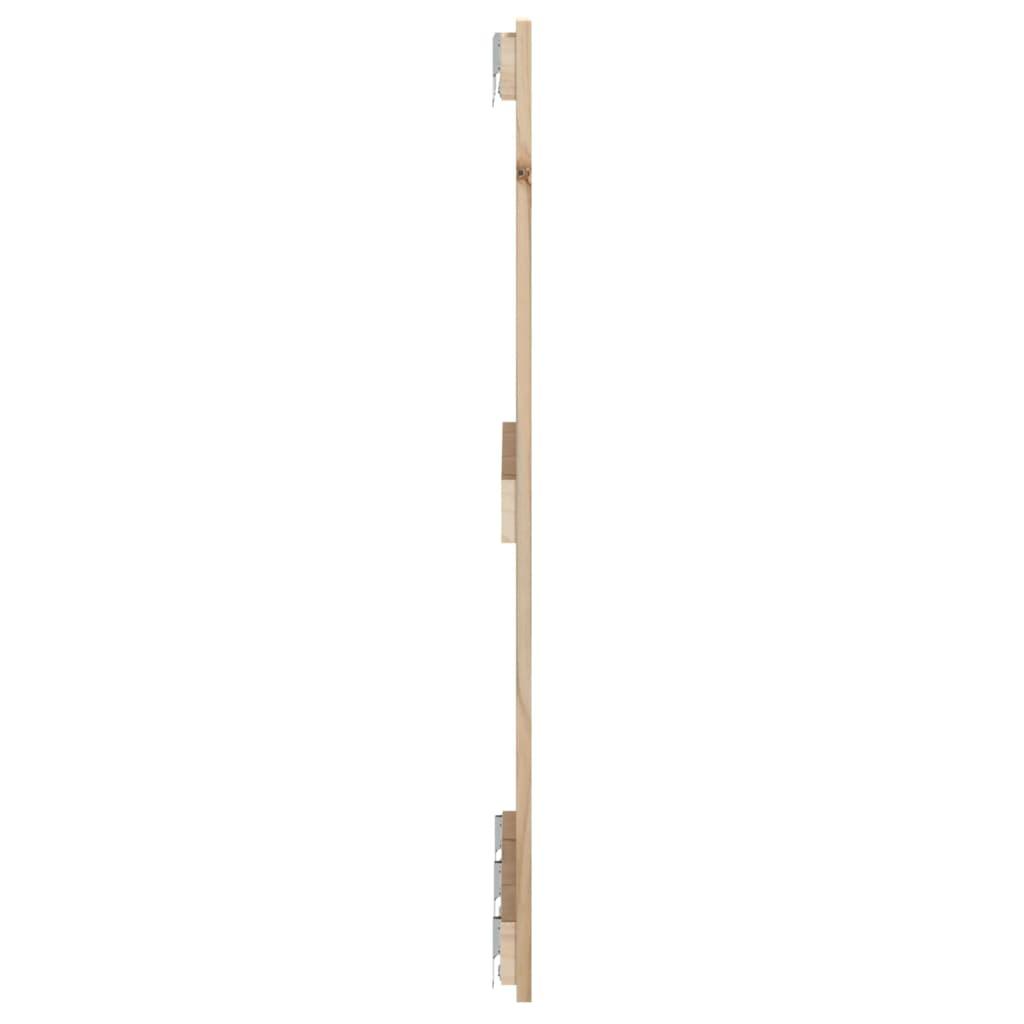 Wall Headboard 185 cm Solid Wood Pine
