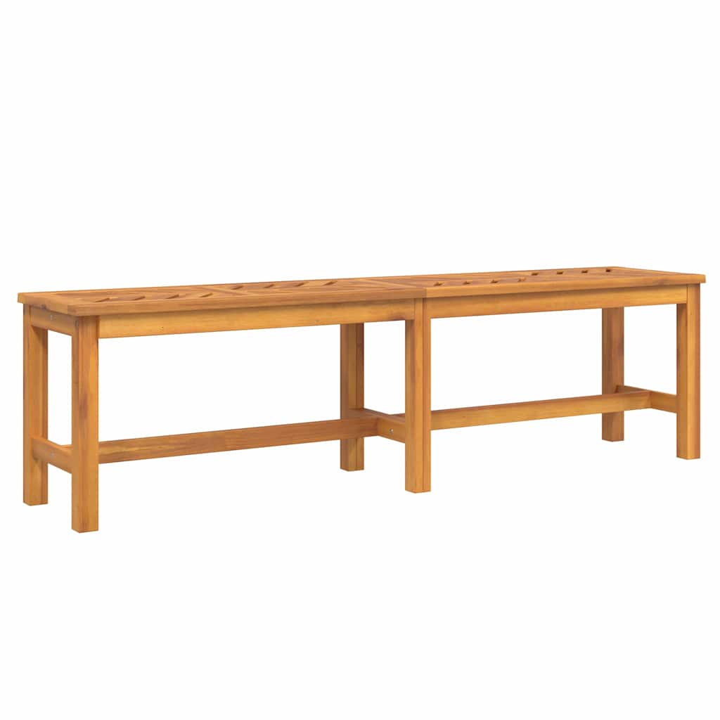 Garden Dining Set 3 pcs Brown Solid Acacia Wood