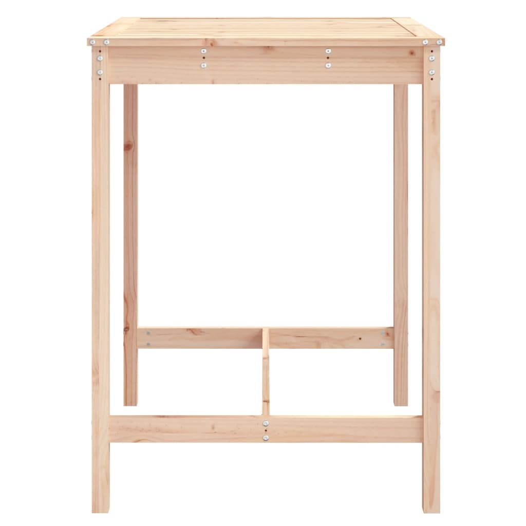 Garden Table 82.5x82.5x110 cm Solid Wood Pine