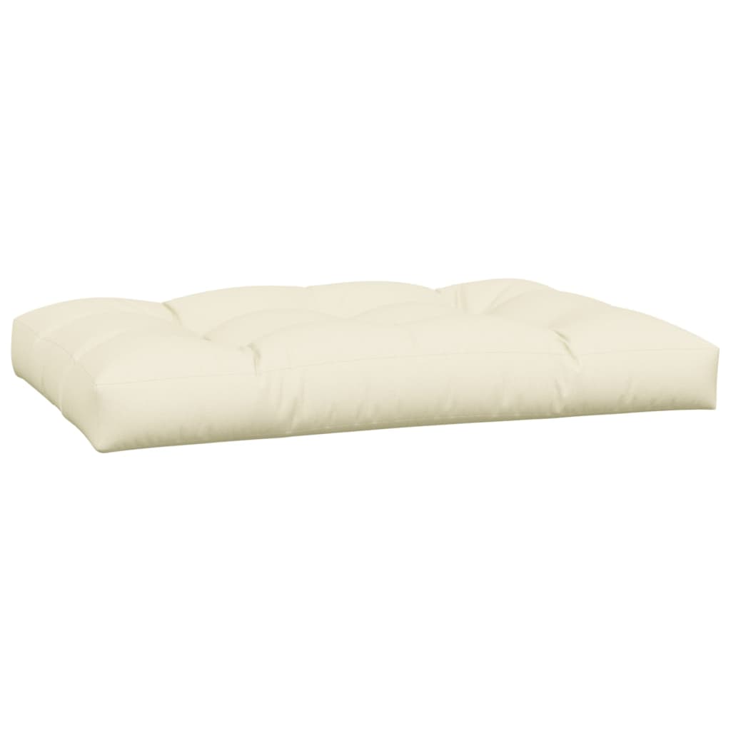 Pallet Cushions 2 pcs Cream Fabric