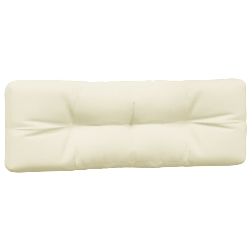 Pallet Cushions 2 pcs Cream Fabric