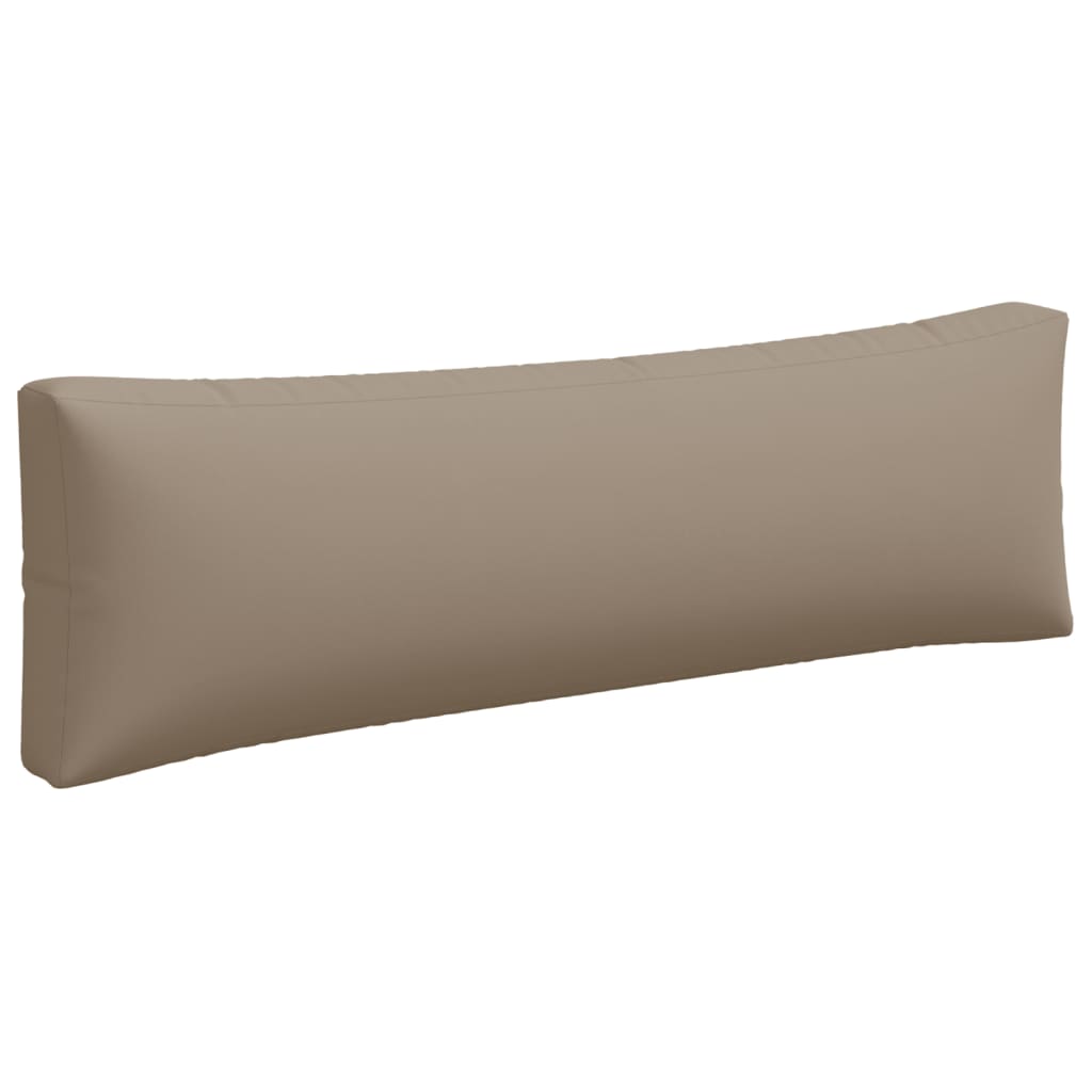 Pallet Cushions 3 pcs Taupe Fabric