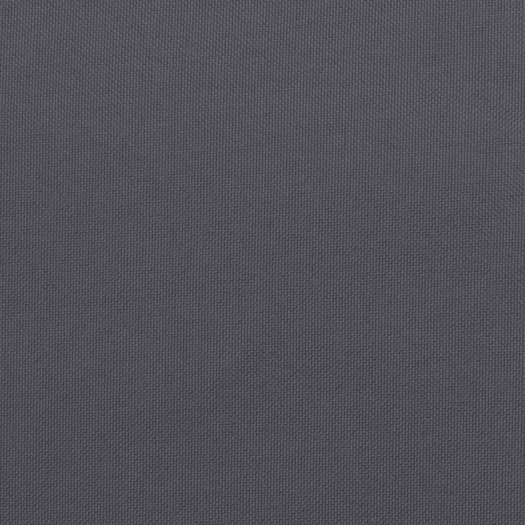 Garden Bench Cushion Anthracite 150x50x7 cm Oxford Fabric