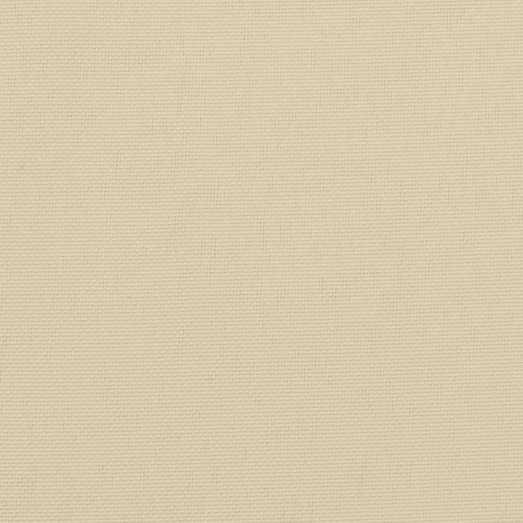 Garden Bench Cushions 2 pcs Beige 150x50x7 cm Oxford Fabric