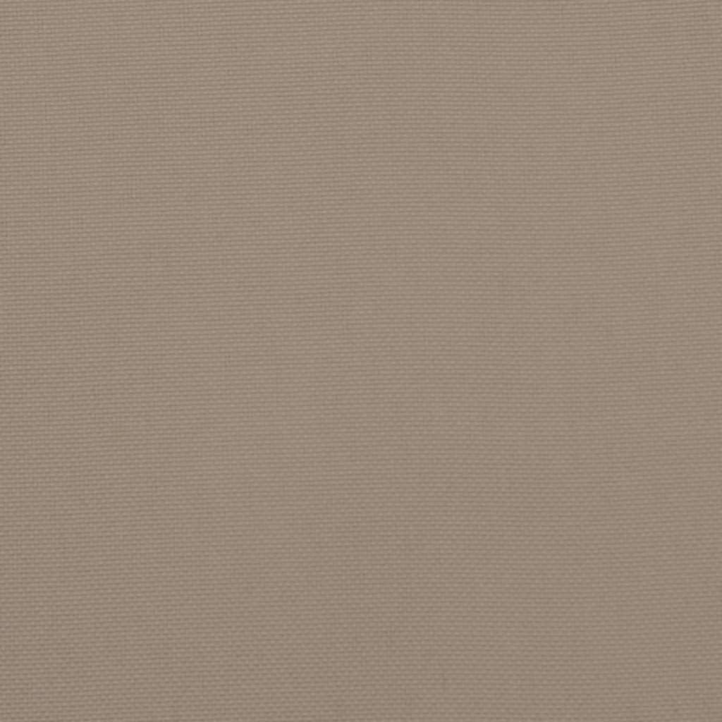 Pallet Cushions 2 pcs Taupe Oxford Fabric