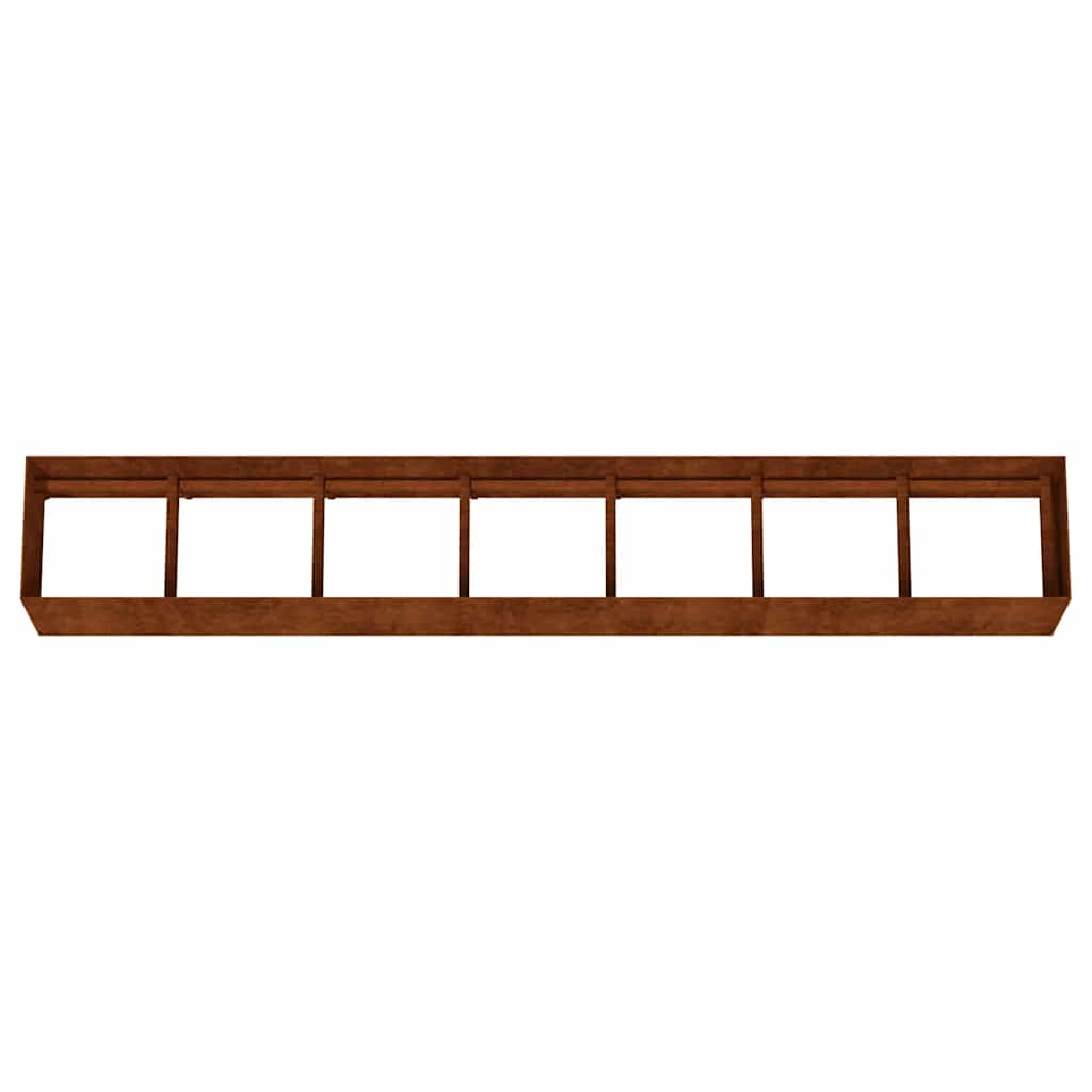 Garden Raised Bed 280x40x40 cm Corten Steel