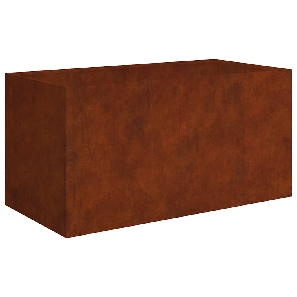 Planter 80x40x40 cm Corten Steel