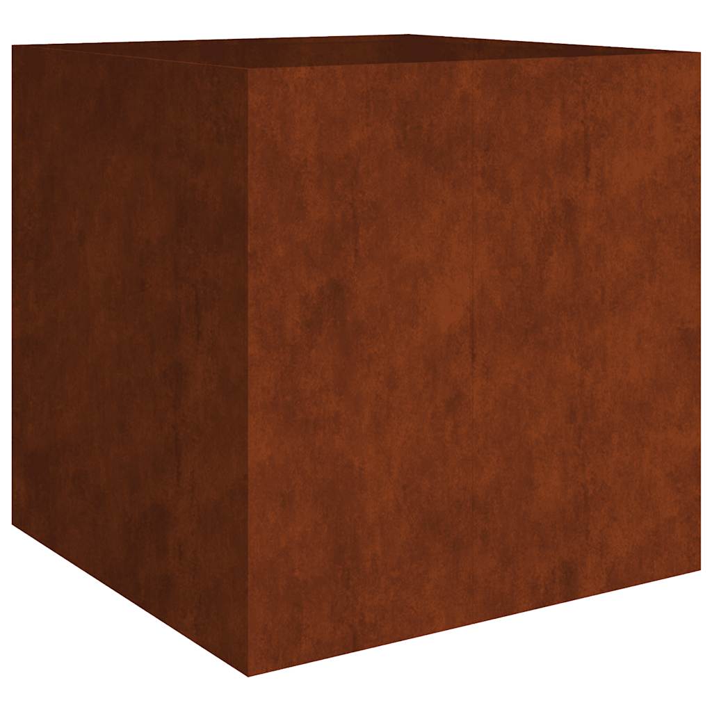 Planter 80x80x80 cm Corten Steel